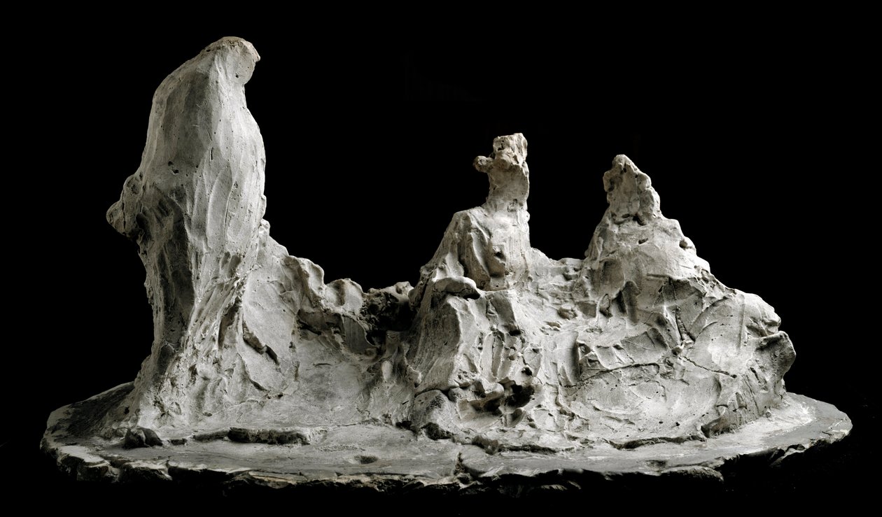 Conversazione in un giardino da Medardo Rosso