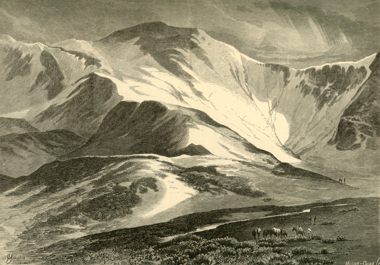 Cima del Picco di Gray, 1874 da Meeder and Chubb