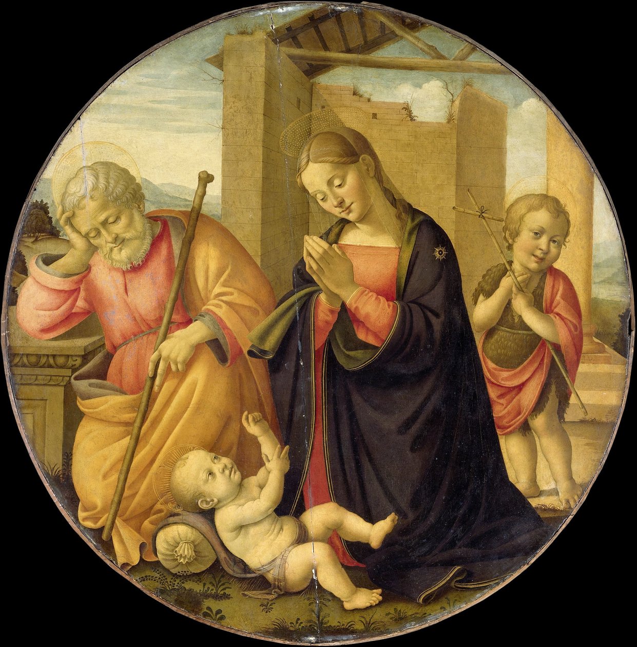 Adorazione del Bambino Gesù da Meester Allegro