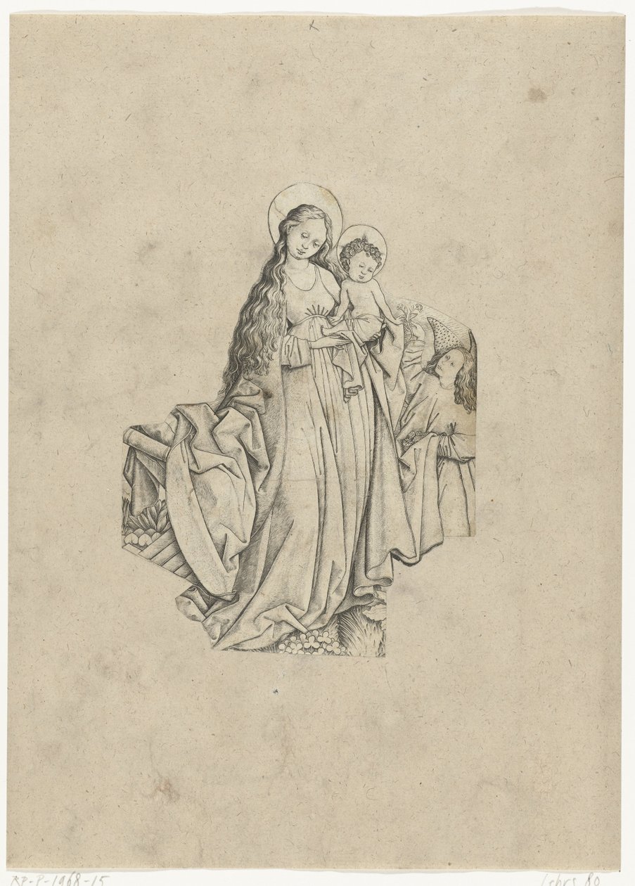 Maria con bambino da Meester E.S.