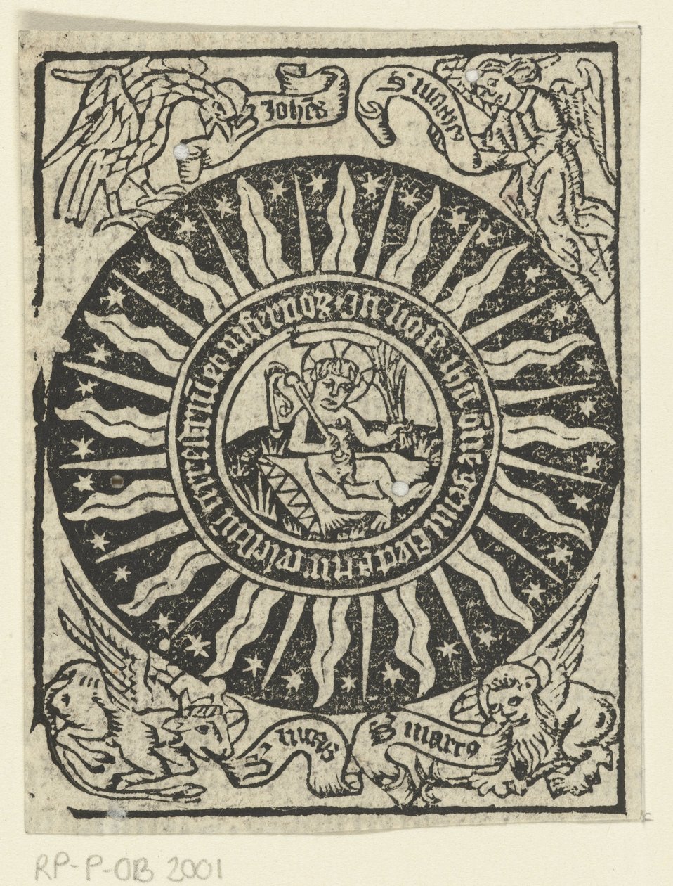 Il Bambino Gesù si flagella da Meester van de Delbecq Schreiber Passie (attributed to)