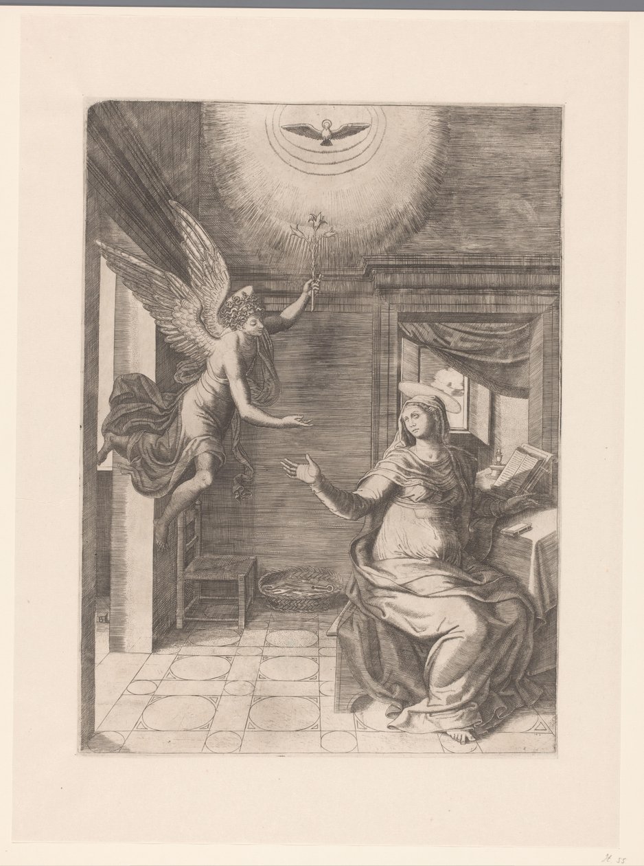 Annunciazione da Meester van de Dobbelsteen