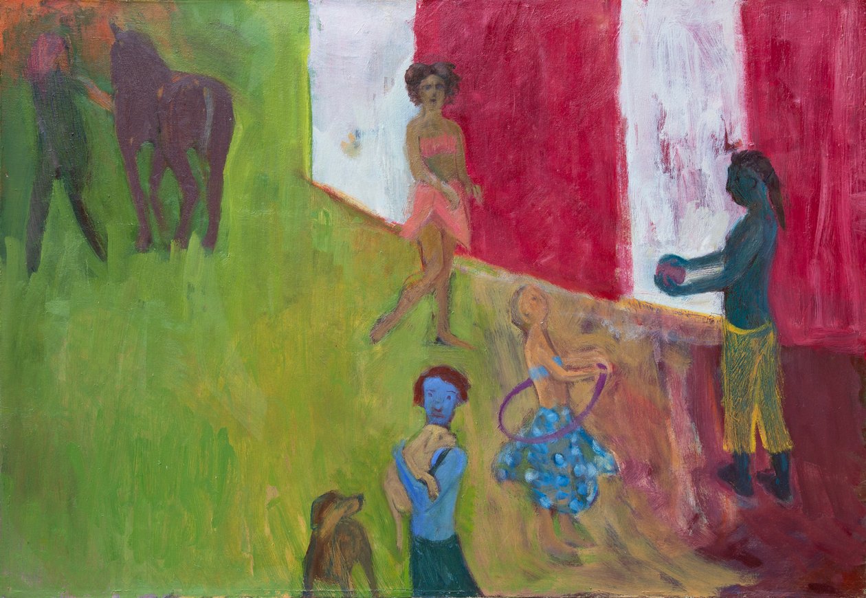 Coppie, 2019 (olio su tela) da Megan Williamson