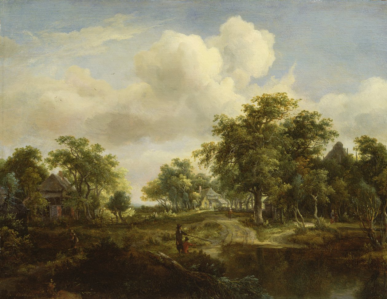 Radura boschiva da Meindert Hobbema