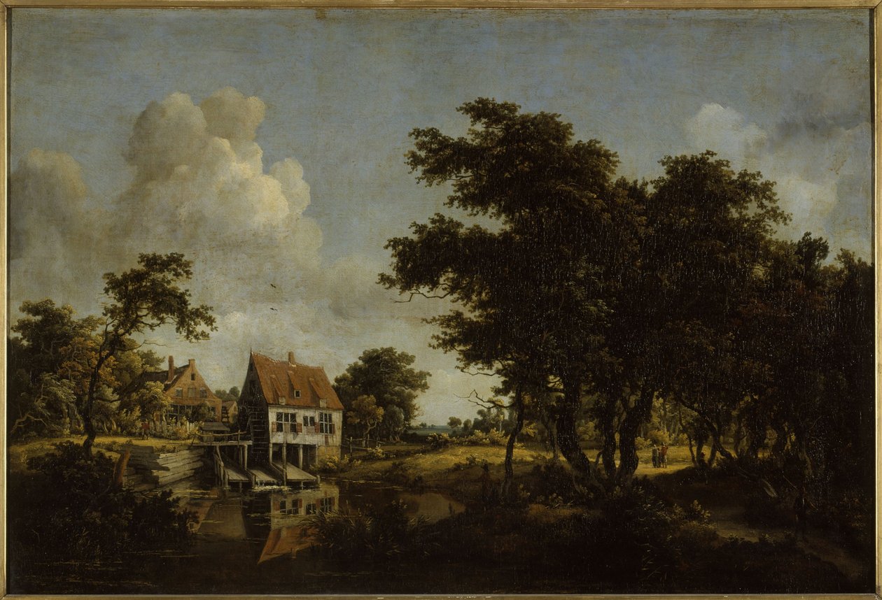 I Mulini, tra il 1664 e il 1668 da Meindert Hobbema