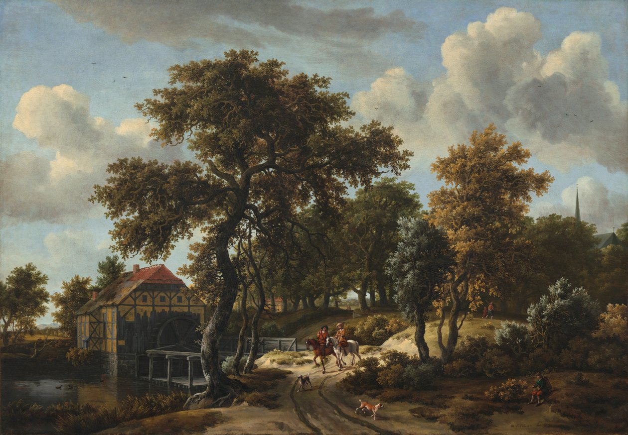 I viaggiatori da Meindert Hobbema