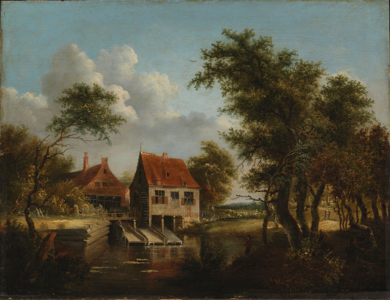 Il mulino ad acqua da Meindert Hobbema