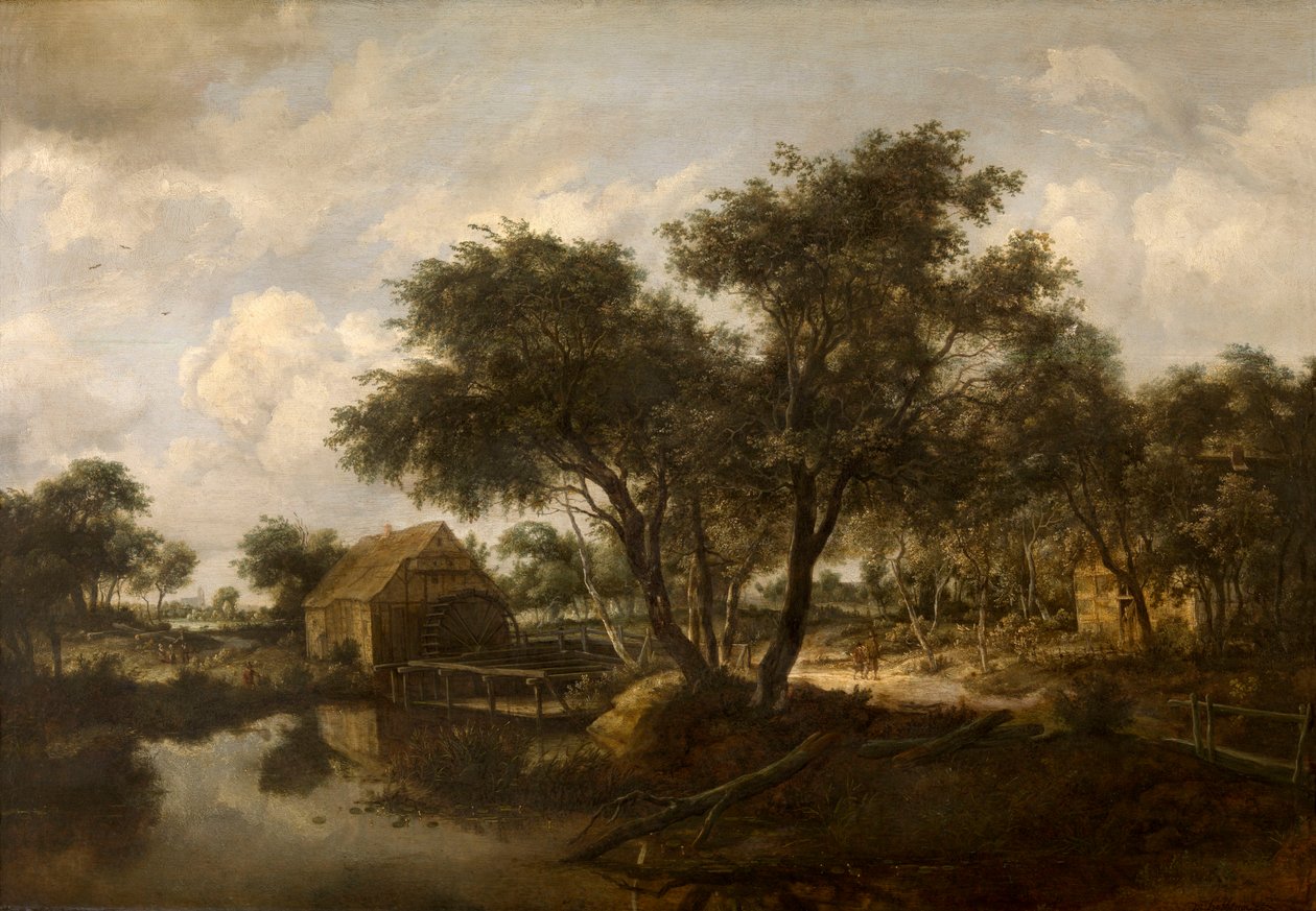 Mulino ad acqua da Meindert Hobbema