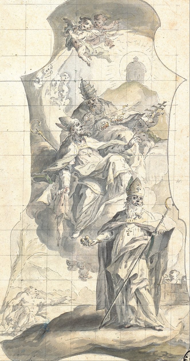 Santi Nicola, Martino e Urbano da Meinrad von Aw