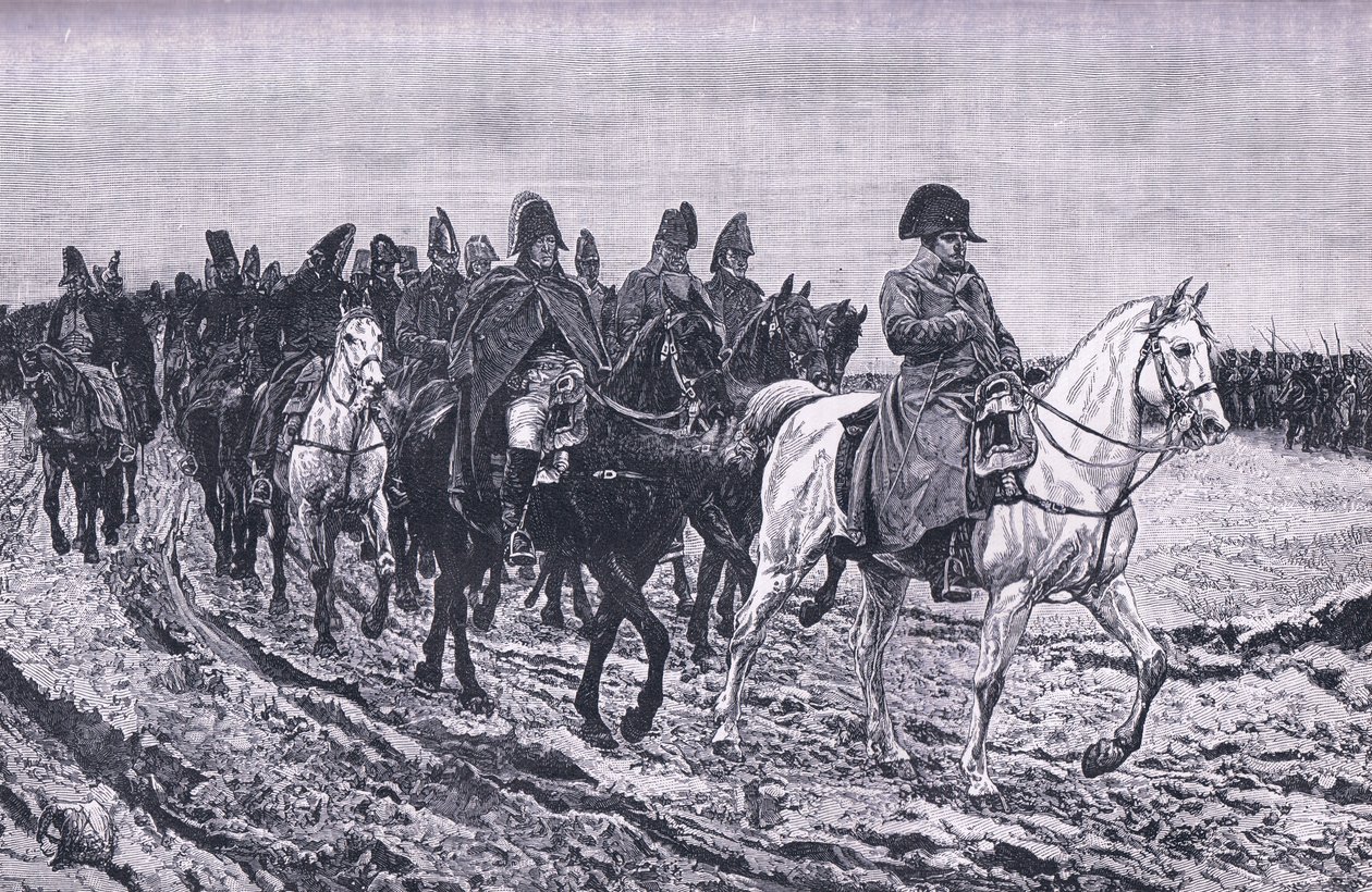 La ritirata da Mosca AD 1812 da Meissonier