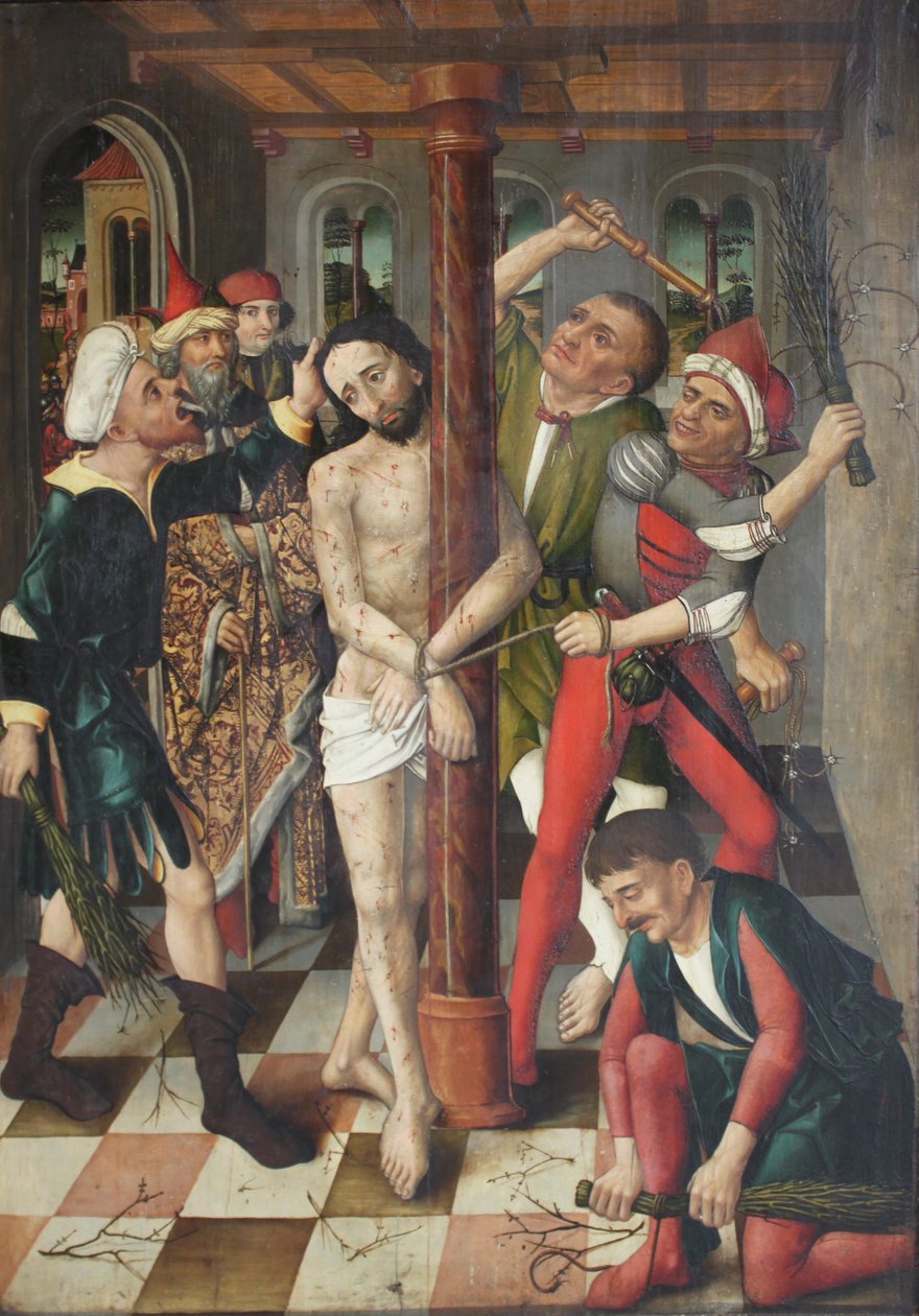 La flagellazione di Cristo da Meister des Angst Altars