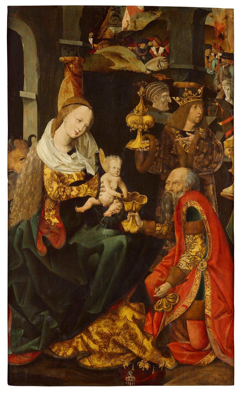 Adorazione dei Magi da Meister der Habsburger