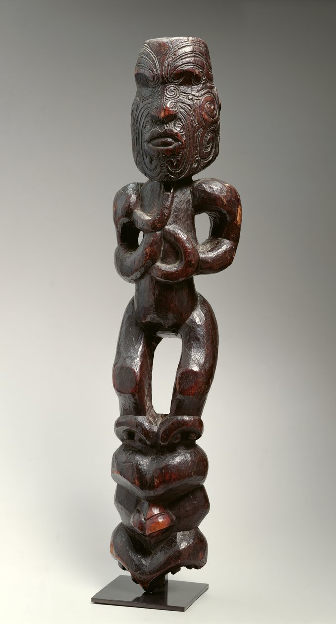 Figura in piedi da Melanesian