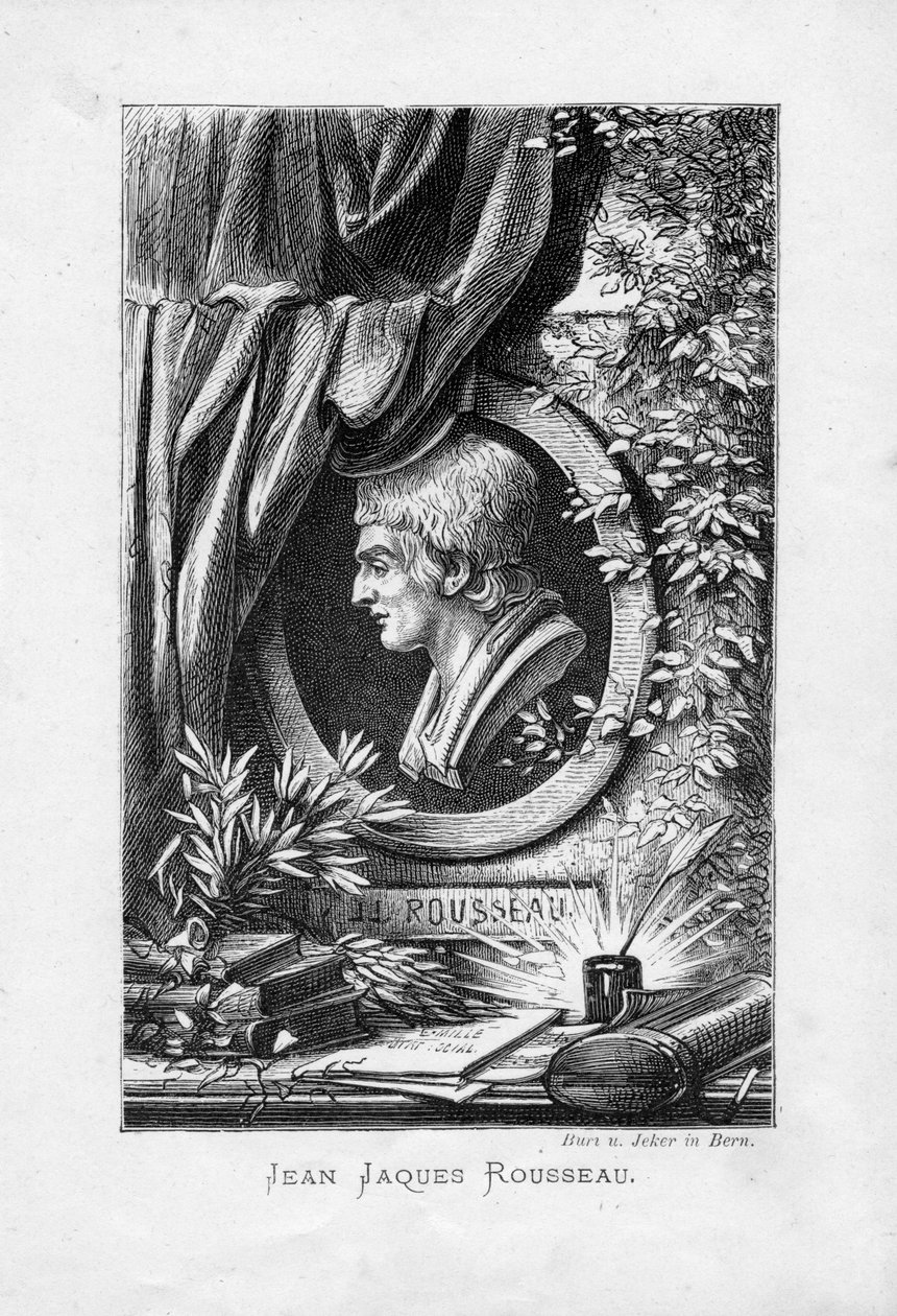 Ritratto inciso da Melchior Karl Jeker
