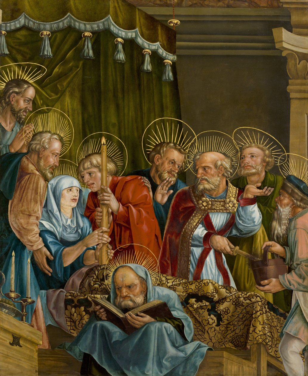 La morte della Vergine da Melchior Feselen