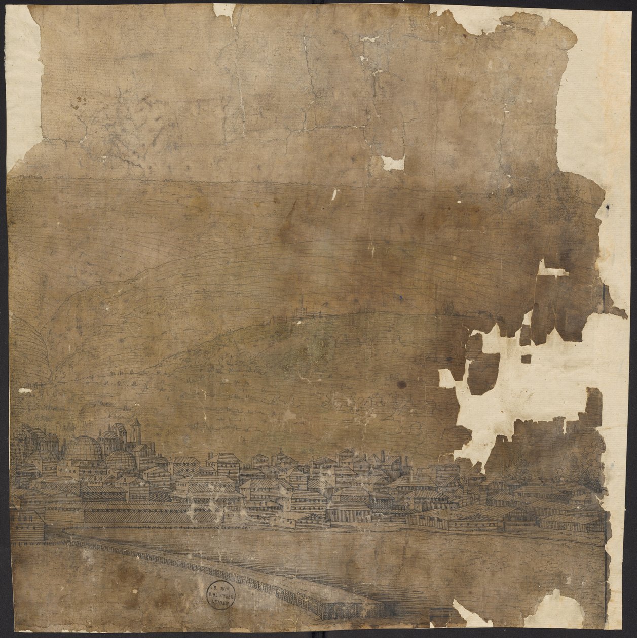 Prospetto di Costantinopoli, Foglio 21, Melchior Lorck, 1559 da Melchior Lorck