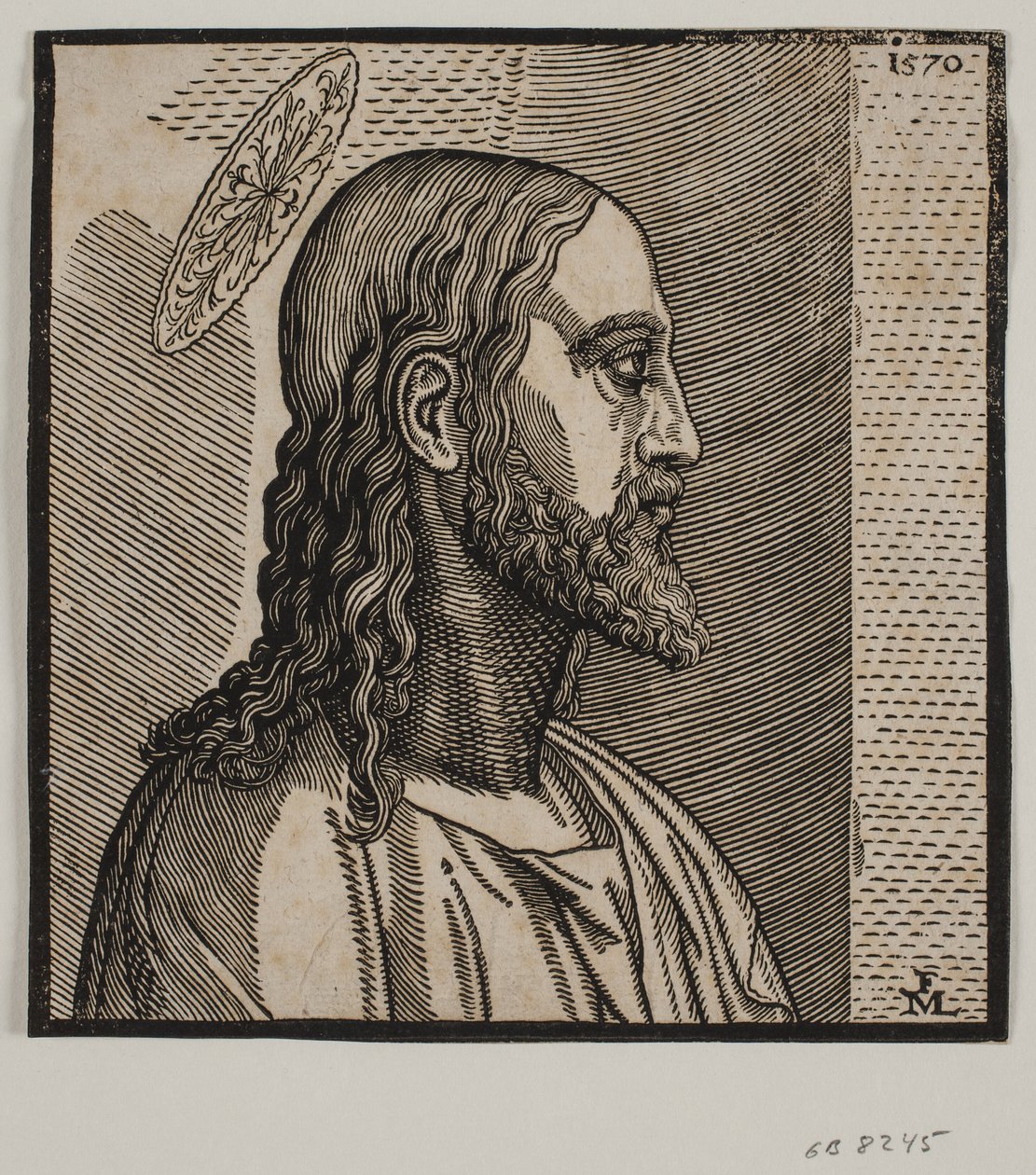 Ritratto di Cristo da Melchior Lorck