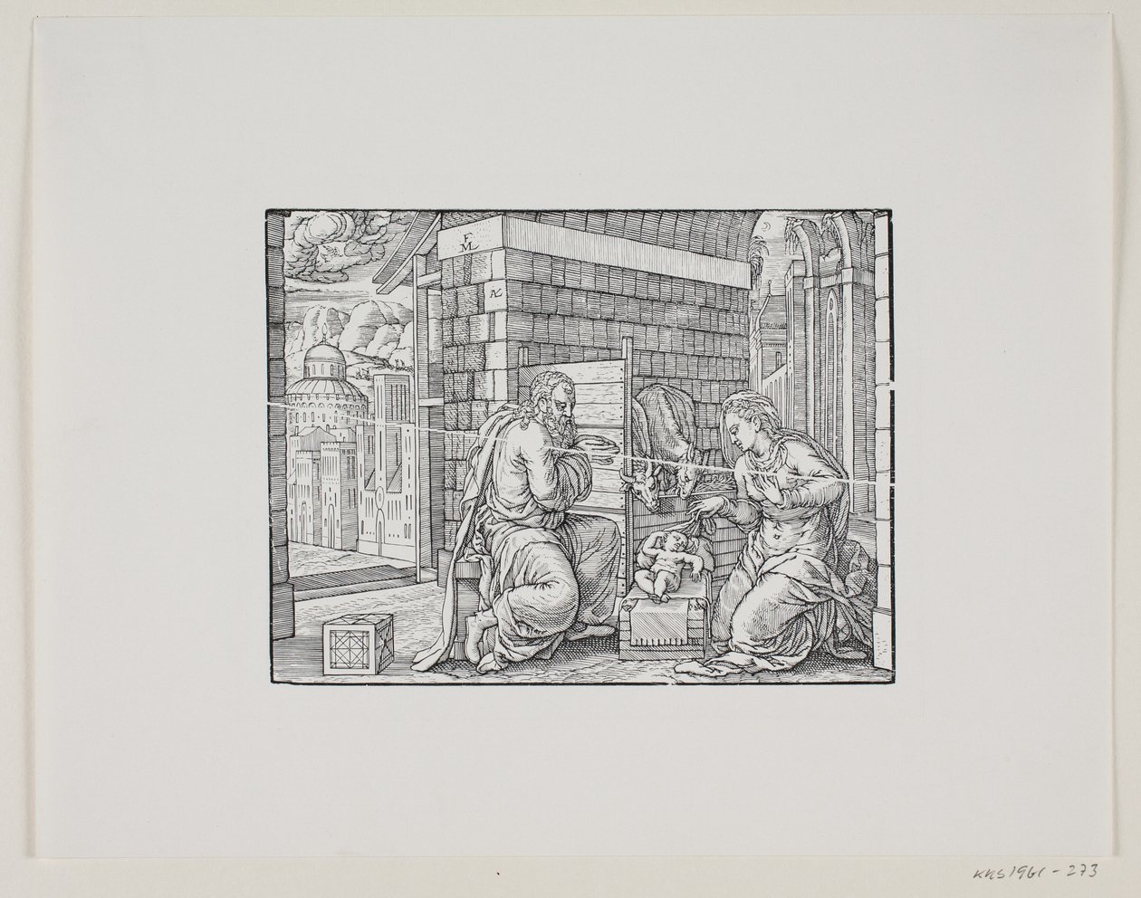 La natività da Melchior Lorck