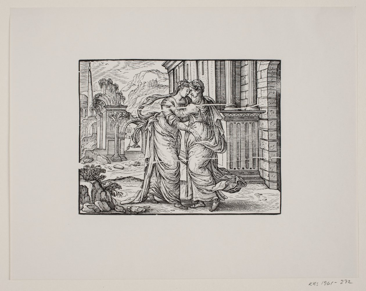 La Visitazione da Melchior Lorck