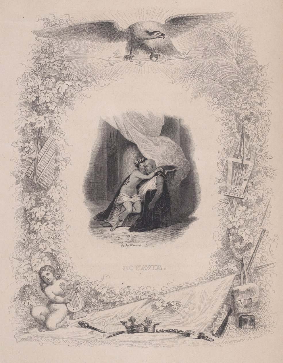 Octavie, da Le canzoni di Béranger da Melchior Peronard