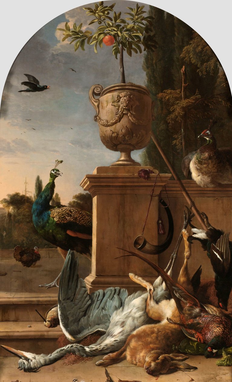 Borsa del cacciatore su una terrazza da Melchior d