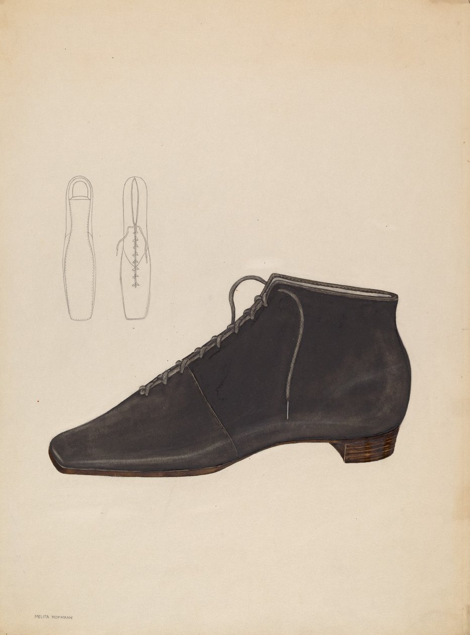 Scarpa da donna, c. 1936 da Melita Hofmann