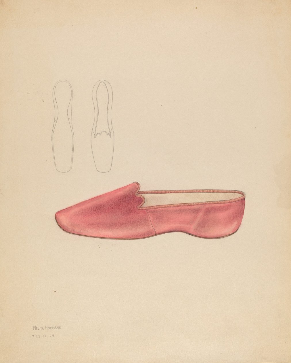 Scarpa da donna, c. 1936 da Melita Hofmann