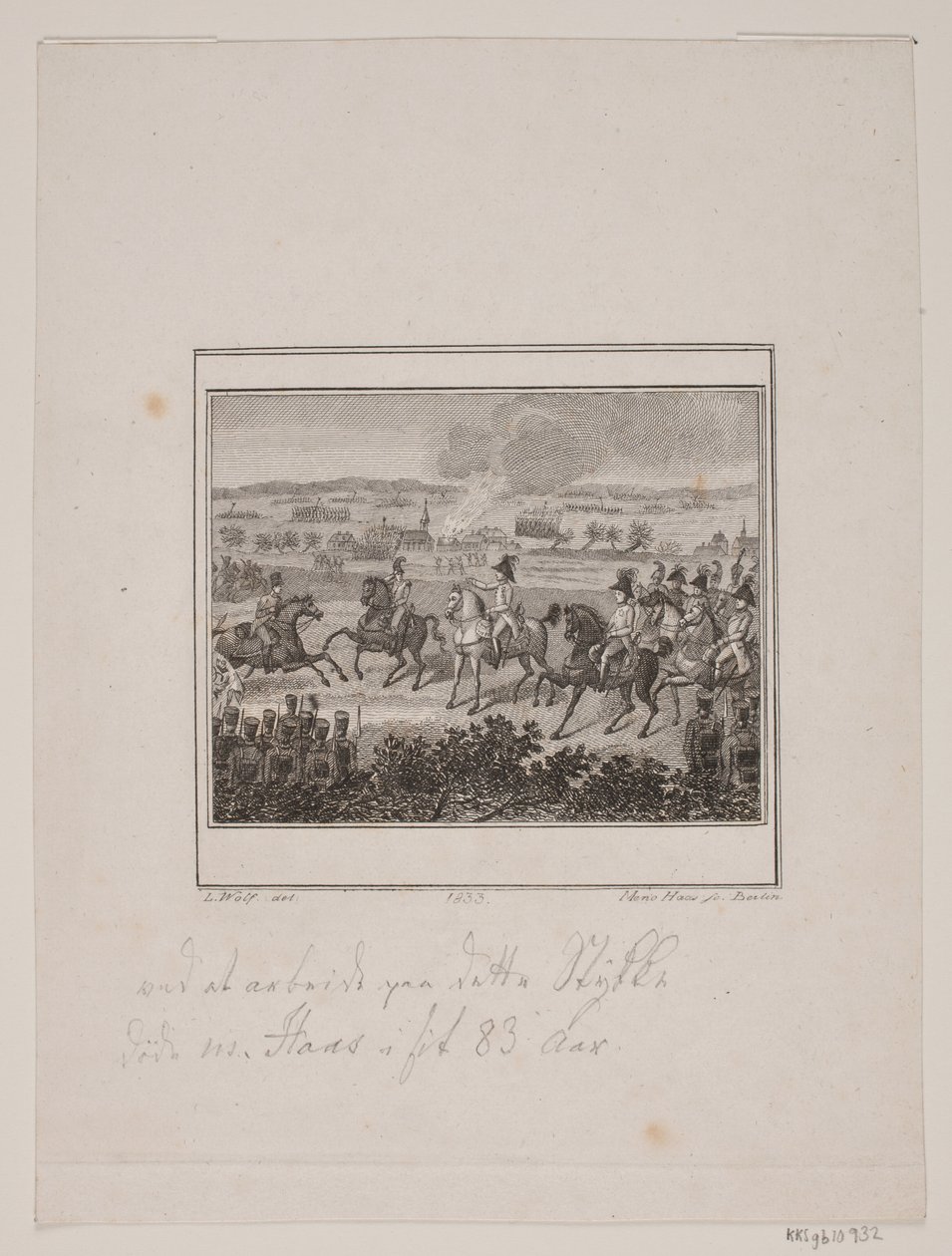 Danese: Scena dalla storia di Frederik II da Meno Haas