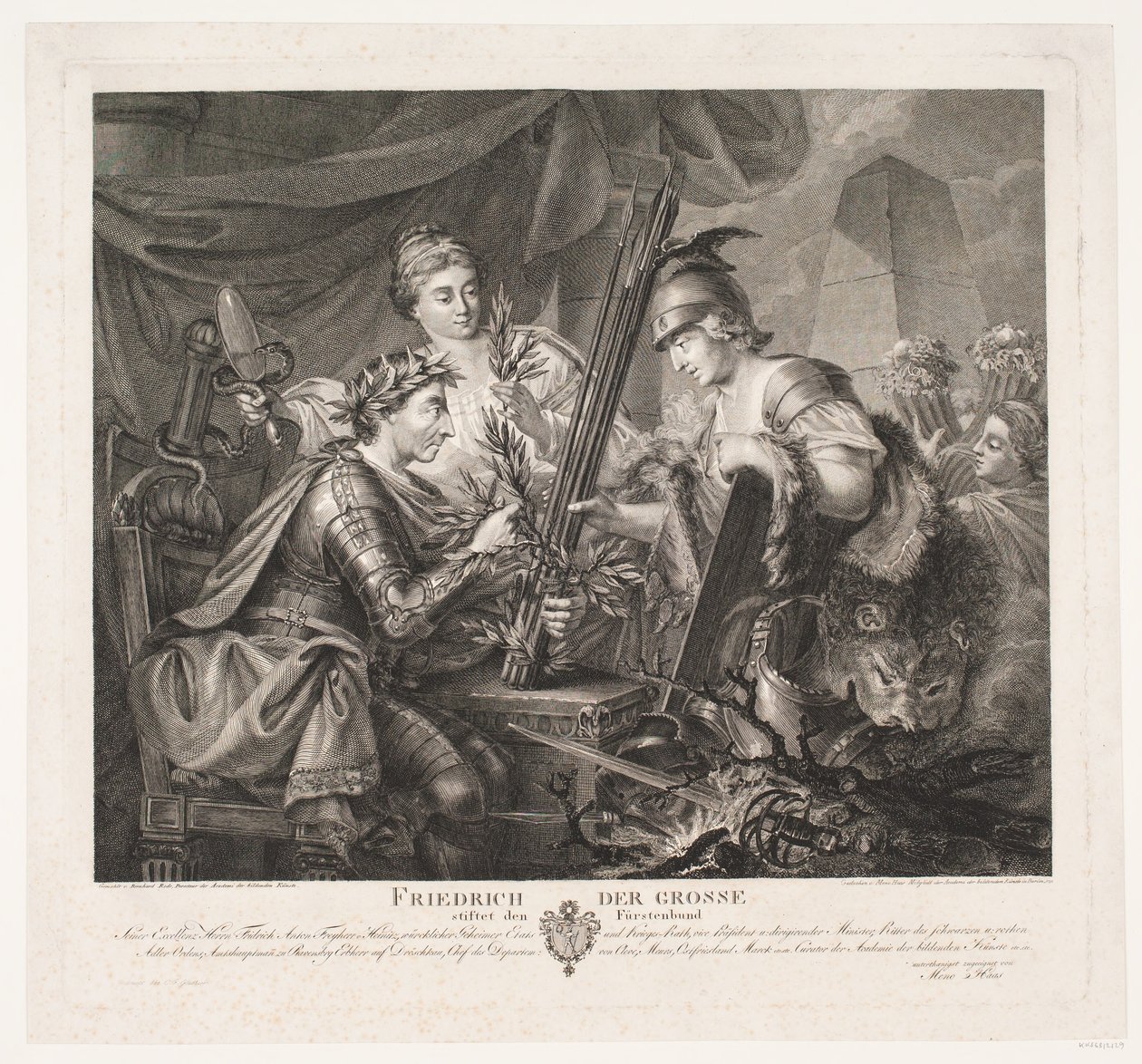 Federico il Grande fonda la Lega dei Principi da Meno Haas
