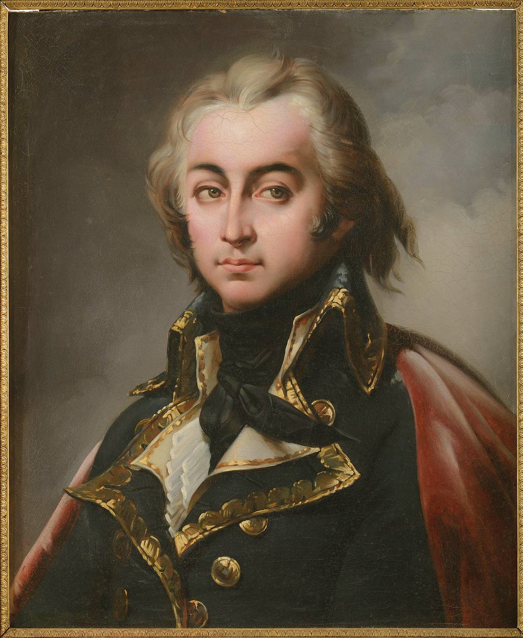 Ritratto di Jean-Baptiste Cyrus de Timbrune de Thiembronne, Conte di Valence da Merry Joseph Blondel