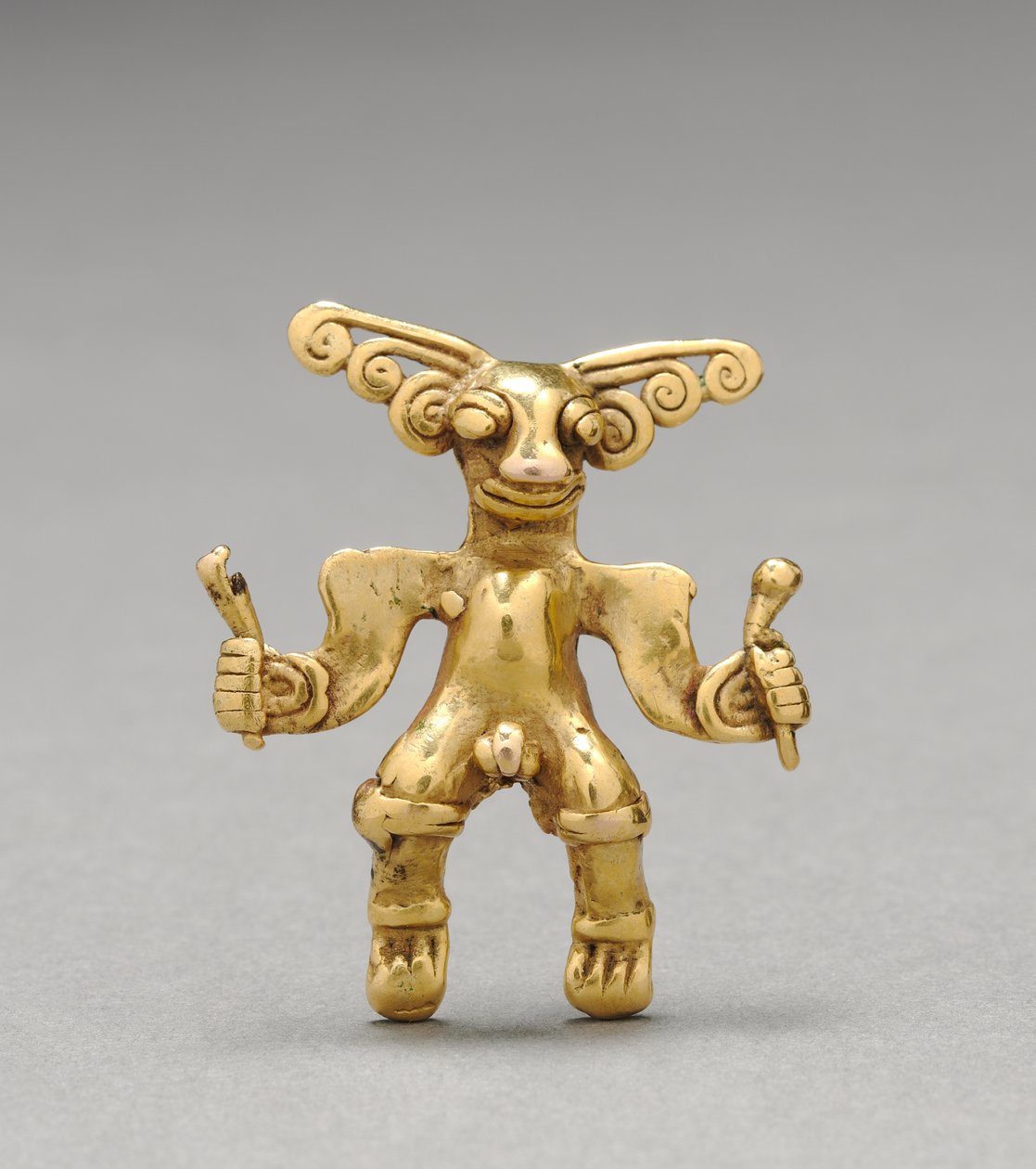 Pendente figurina da Mesoamerican Mesoamerican