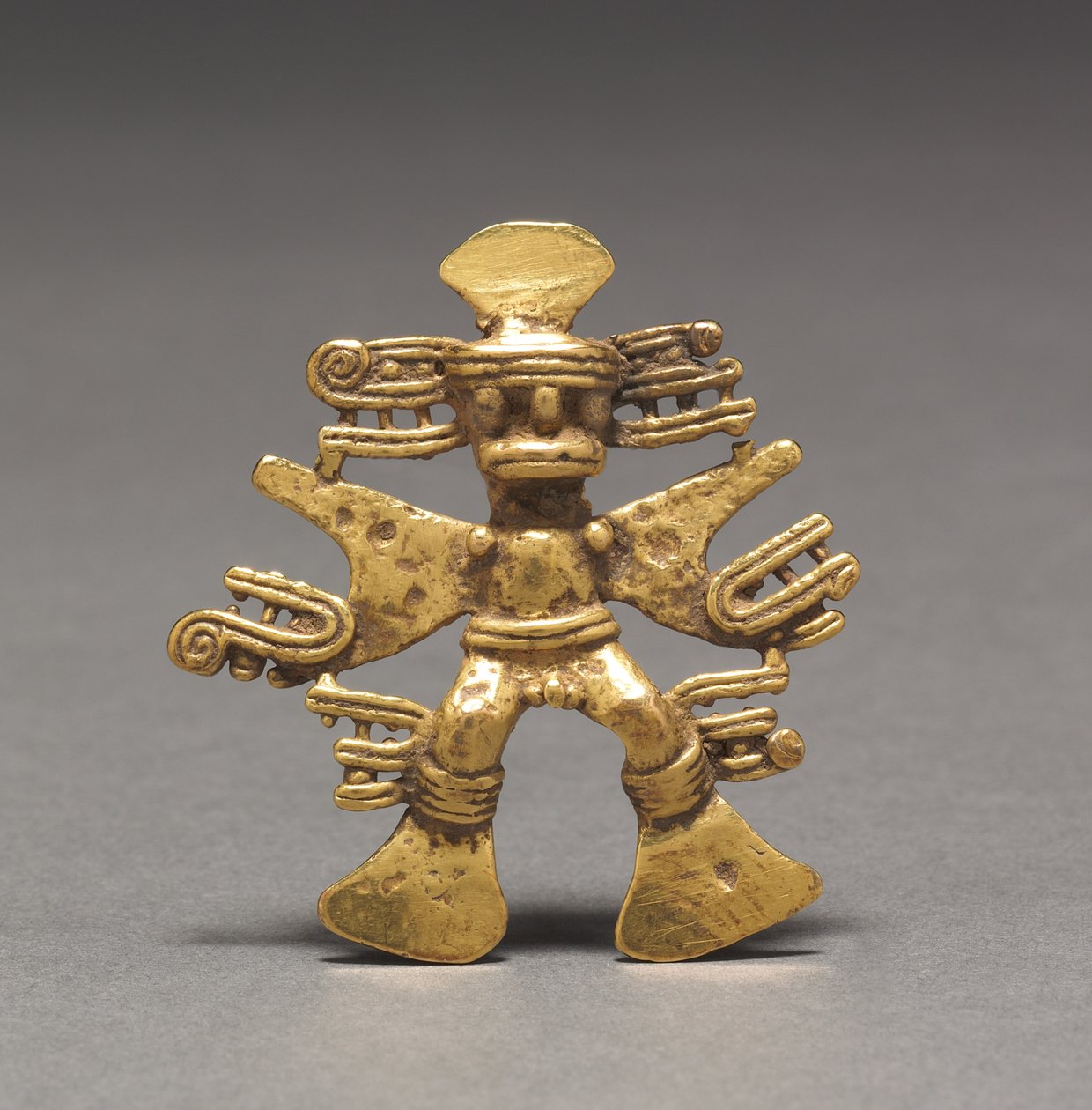 Pendente figurina da Mesoamerican Mesoamerican