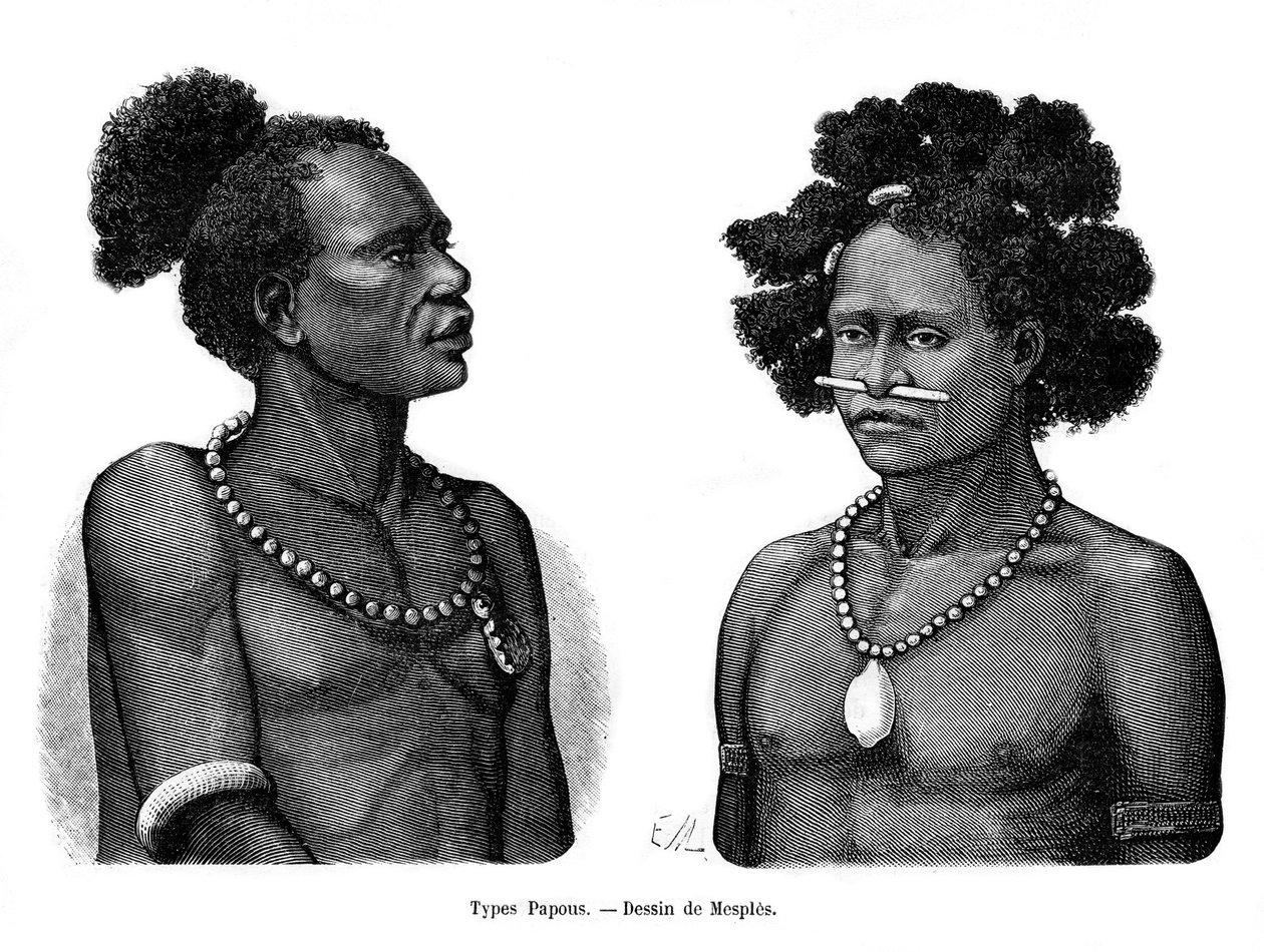 Tipi papuani da Mesples