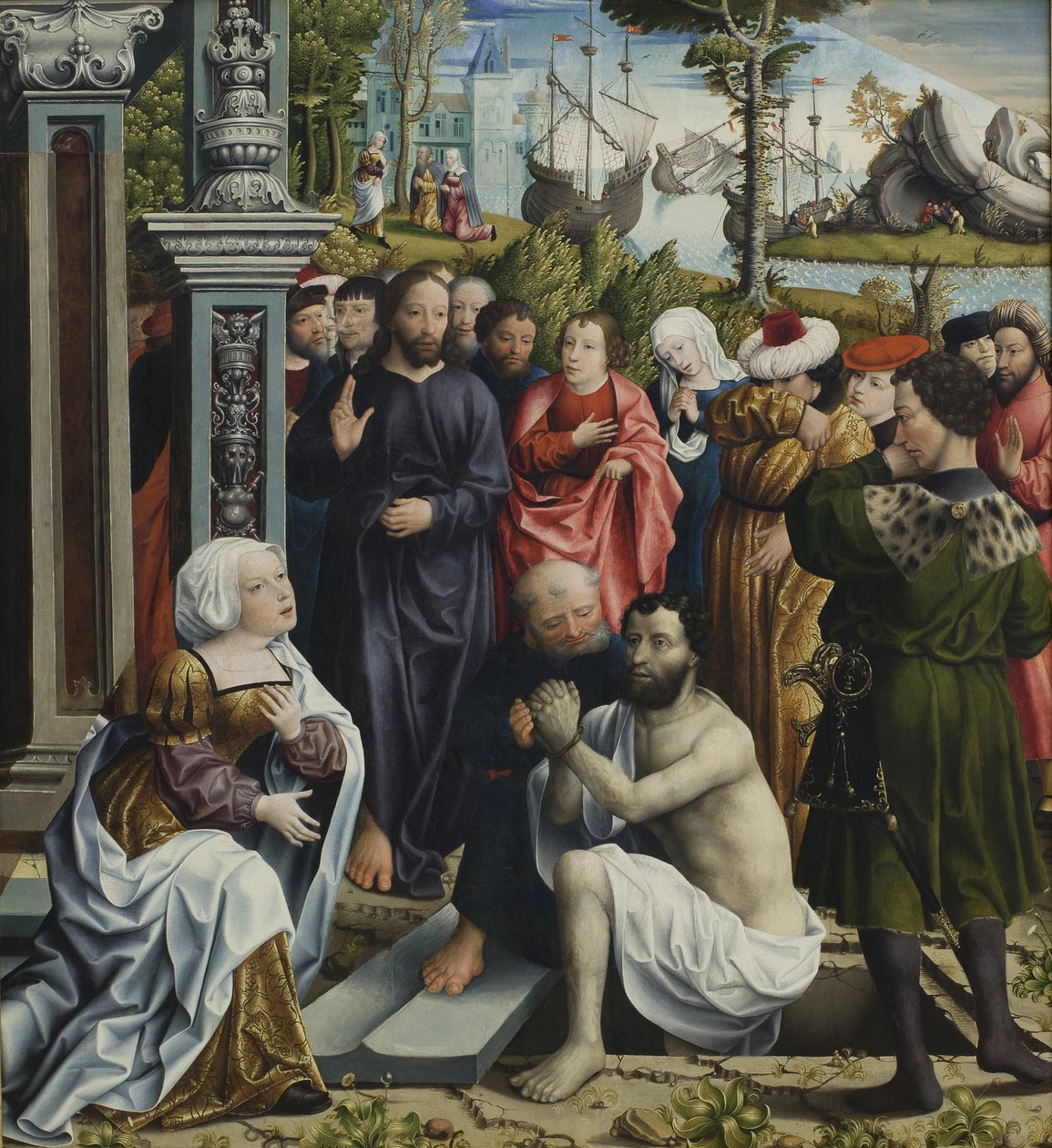 La resurrezione di Lazzaro da Mesteren for Skt. Maria Magdalena Legenden
