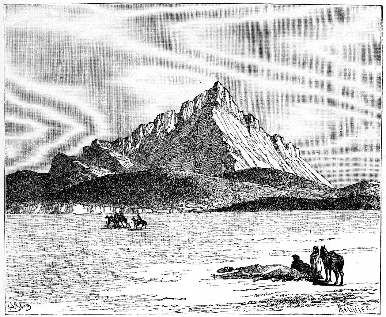 Il Jebel Zaghwan da Meunier