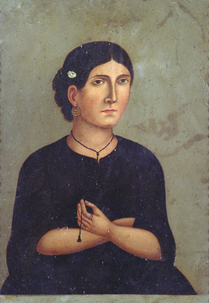 Ritratto, metà del XIX secolo da Mexican School