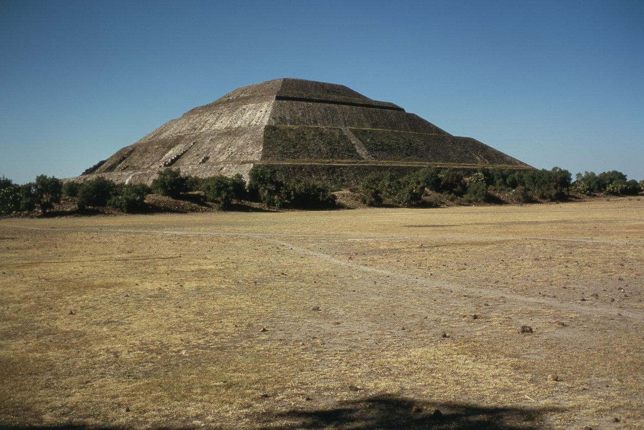 Piramide del Sole, c.300 d.C. da Mexican School
