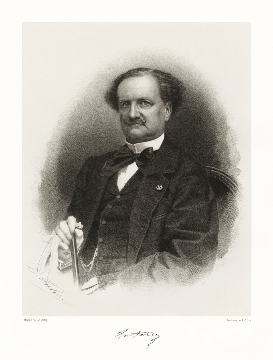 Auguste Luc Nompar Gaumont duca de la Forge da Meyer and Pierson