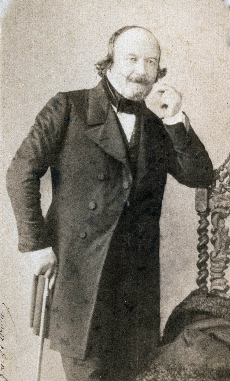 Ritratto di Francois Marcellin Certain de Canrobert (1809-1895). Fotografia di Mayer e Pierson da Meyer and Pierson