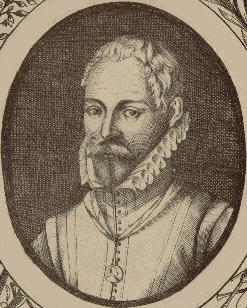 Ritratto del compositore Roland de Lassus, 1532-1594 da Meyssens