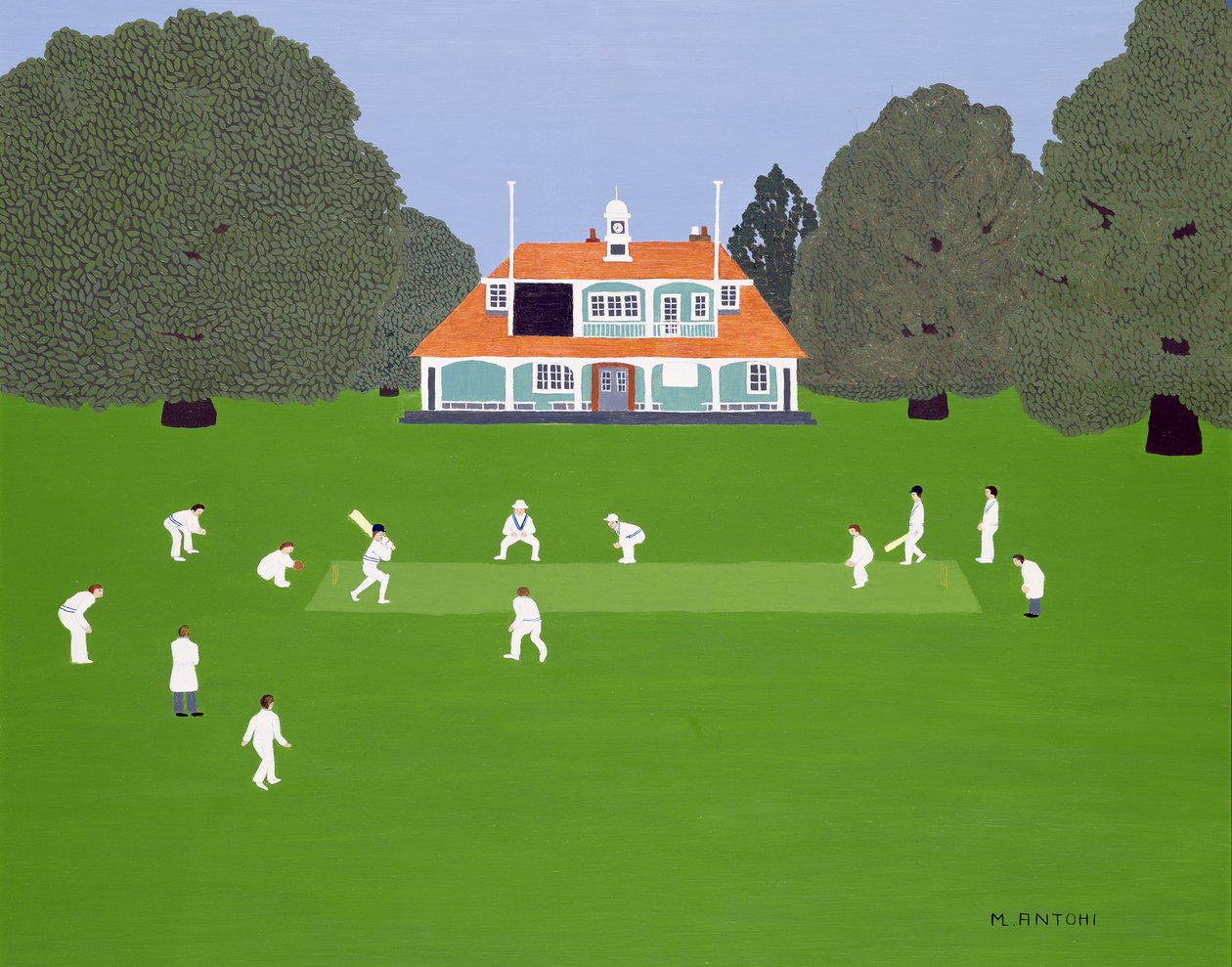 Partita di cricket da Micaela Antohi