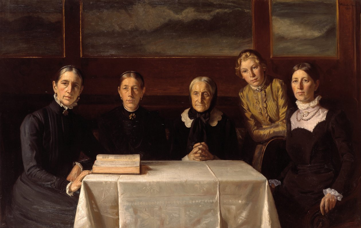 Giorno di Natale 1900 da Michael Peter Ancher