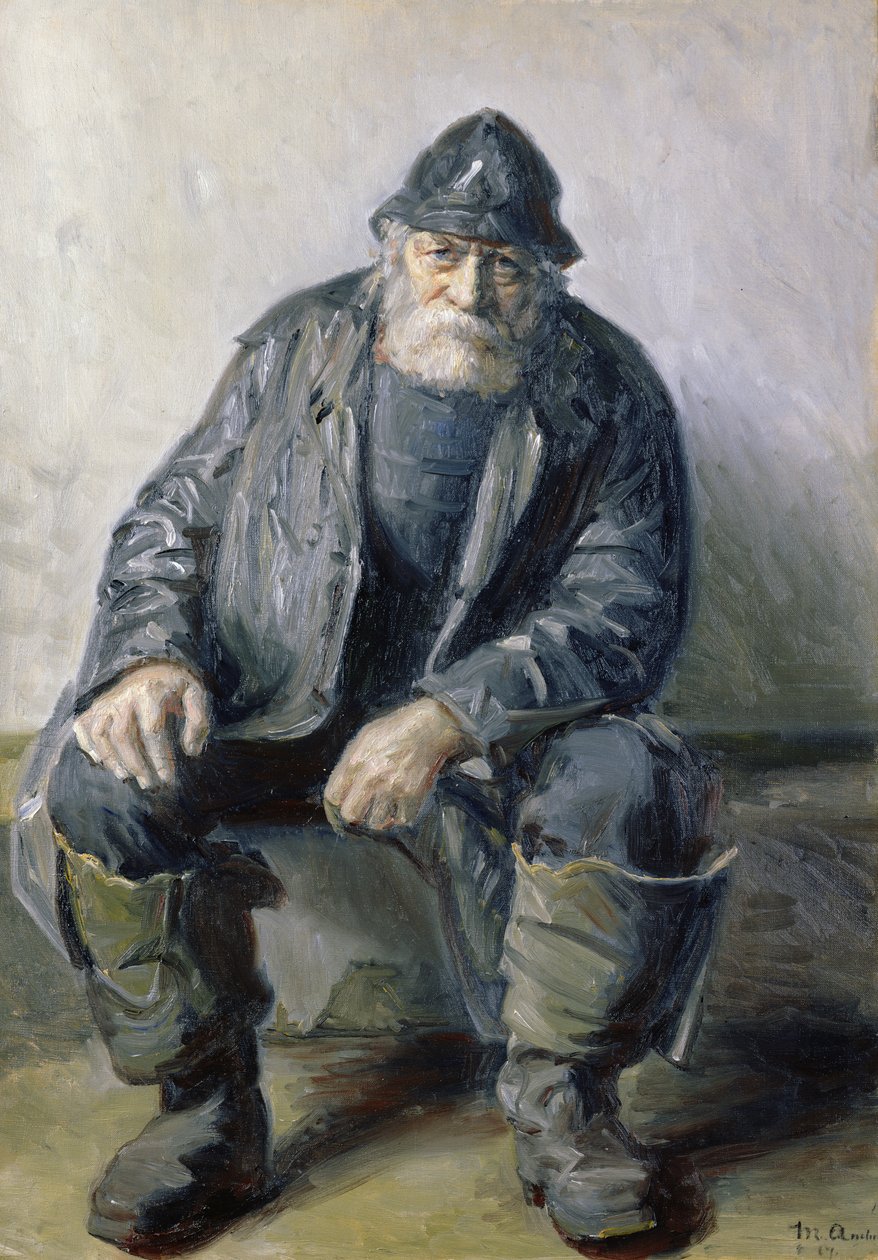 Pescatore di Skagen da Michael Peter Ancher