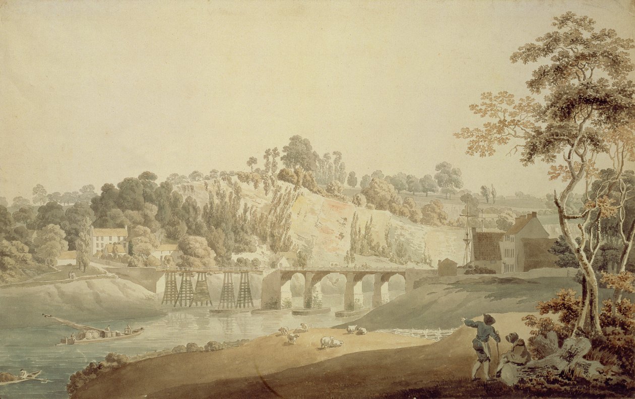 Ponte di Chepstow, Valle del Wye da Michael Rooker