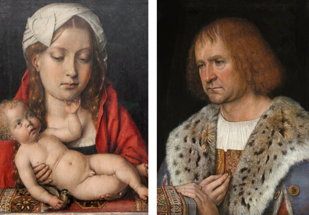 Dittico Madonna col Bambino, Diego de Guevara da Michael Sittow