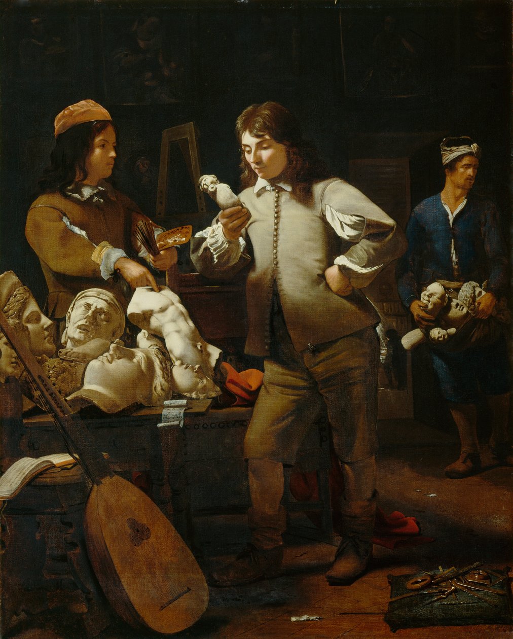 Nello studio, 1652 da Michael Sweerts