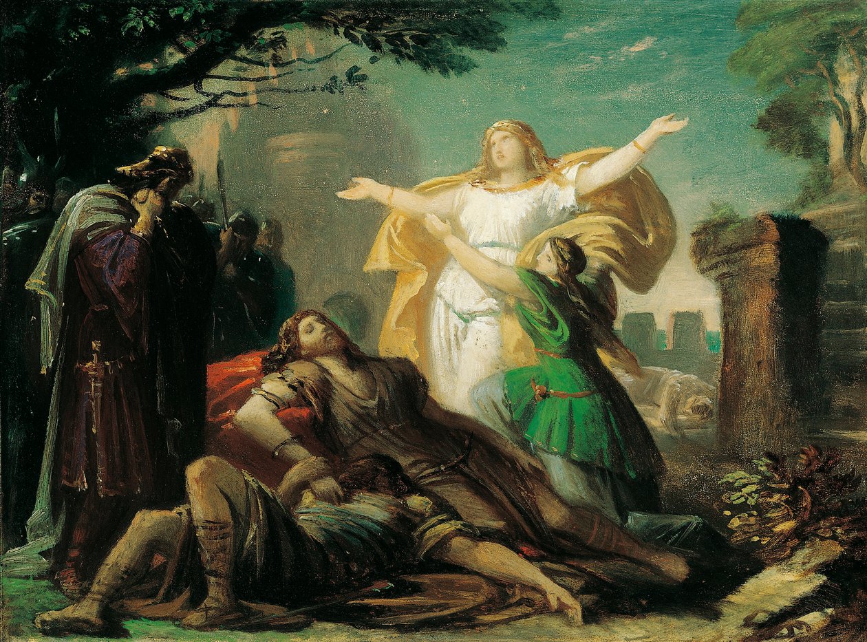 Scenografia per Tristan und Isolde di Richard Wagner da Michael Echter