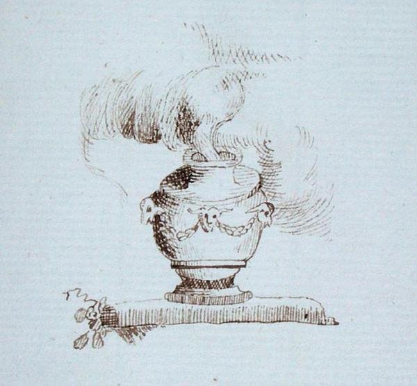 Disegno dal taccuino di Michael Faraday da Michael Faraday