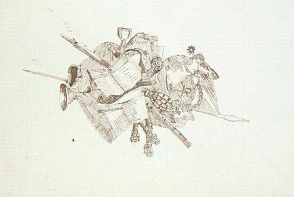 Disegno dal taccuino di Michael Faraday da Michael Faraday