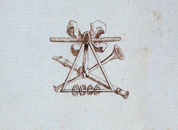 Disegno dal taccuino di Michael Faraday da Michael Faraday
